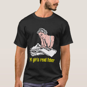 T-shirt Les filles chaudes lisent Mark Fisher