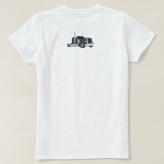 T-shirt Les filles conduisent de gros camions