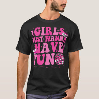 T-shirt Les Filles Des Années 80 Qui Voulaient S'Amuser Da