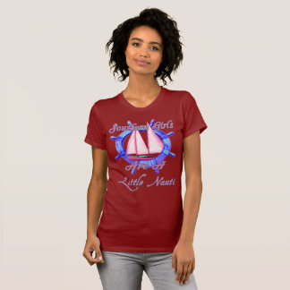 T-shirt Les Filles Du Sud Sont Un Peu Nauti