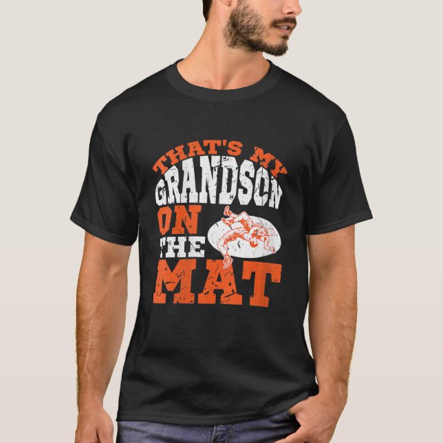 T-shirt Les Filles Grand-Fils Luttent Fier Don D'Amour (Devant)