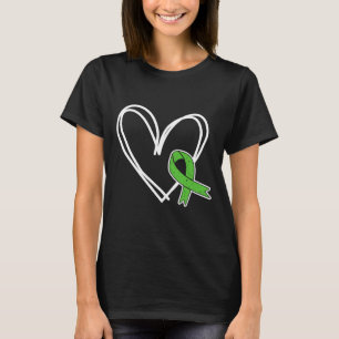 T-shirt Les filles Maladie mentale du coeur Sensibilisatio