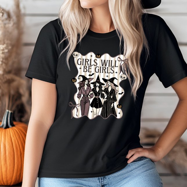 T-shirt Les filles mignonnes seront les filles Halloween T (Créateur téléchargé)