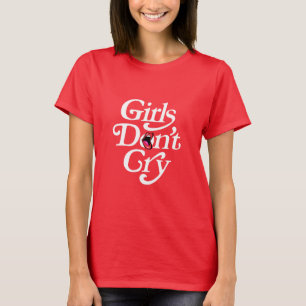 T-shirt Les filles ne pleurent pas moderne stylé féminin