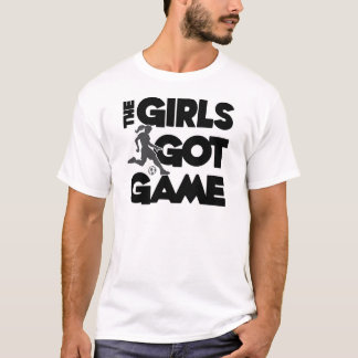 T-shirt Les filles ont obtenu le jeu, noir