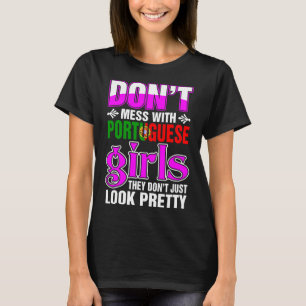 T-shirt Les Filles Portugaises Ont L'Air Jolies