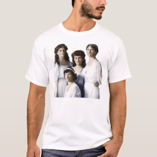 T-shirt Les filles royales russes
