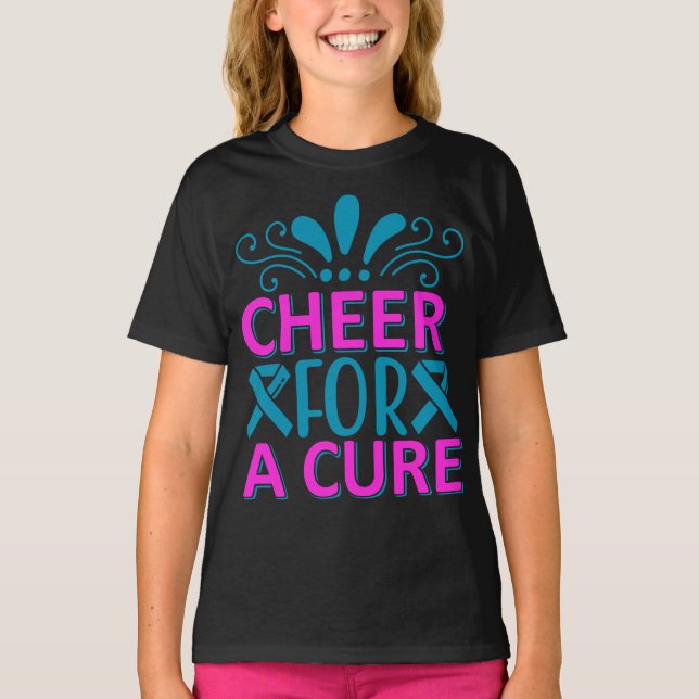 T-shirt Les Filles Salutent Pour Un Traitement (Devant)