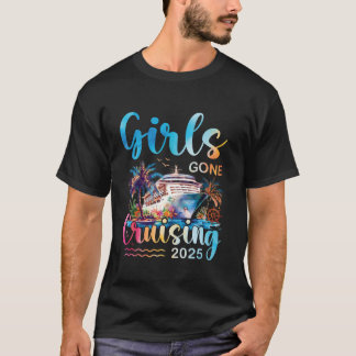 T-shirt Les filles sont parties Cruising 2025 Girl Cruise