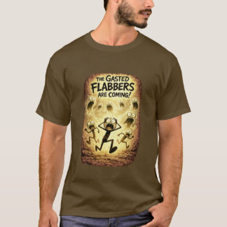 T-shirt Les Flabbers Gastés Arrivent ! (4) Brun