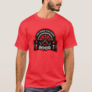 T-shirt Les fléchettes de pub classiques