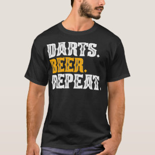 T-shirt Les fléchettes jouent aux fléchettes