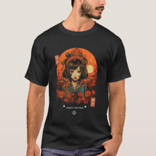 T-shirt Les fleurs de cerisiers du Mont Fuji Geisha Jardin