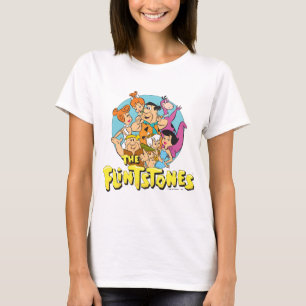 T-shirt Les Flintstones et le graphique de famille de