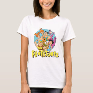 T-shirt Les Flintstones et le graphique de famille de