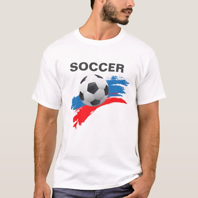 T-shirt Les footballeurs russes (Devant)