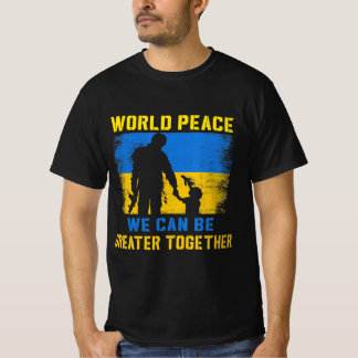 T-SHIRT LES FORCES TERRESTRES UKRAINIENNES EMBLENT L'ARMÉE