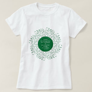 T-shirt Les forêts, les poumons de notre terre ami de la 