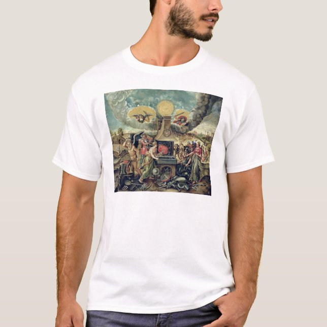 T-shirt Les forges de Vulcan avec les armes de rotation de (Devant)