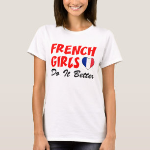 T-shirt Les Françaises Le Font Mieux