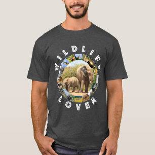 T-shirt Les frères Eléphants Adultes Africains