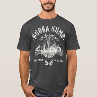T-shirt Les Fruits De Bubbas Des Bassins De Mer Écoulés