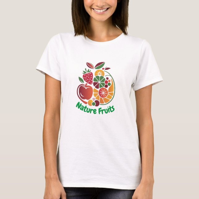T-shirt Les fruits naturels (Devant)