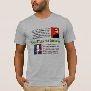 T-shirt Les gangsters du capitalisme Joe Biden Smedley But