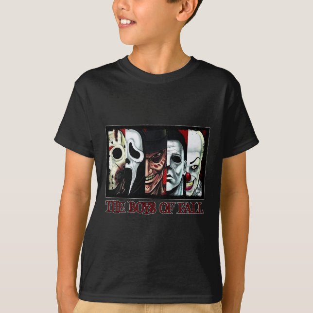 T-shirt Les garçons de l'automne film d'horreur Halloween (Devant)