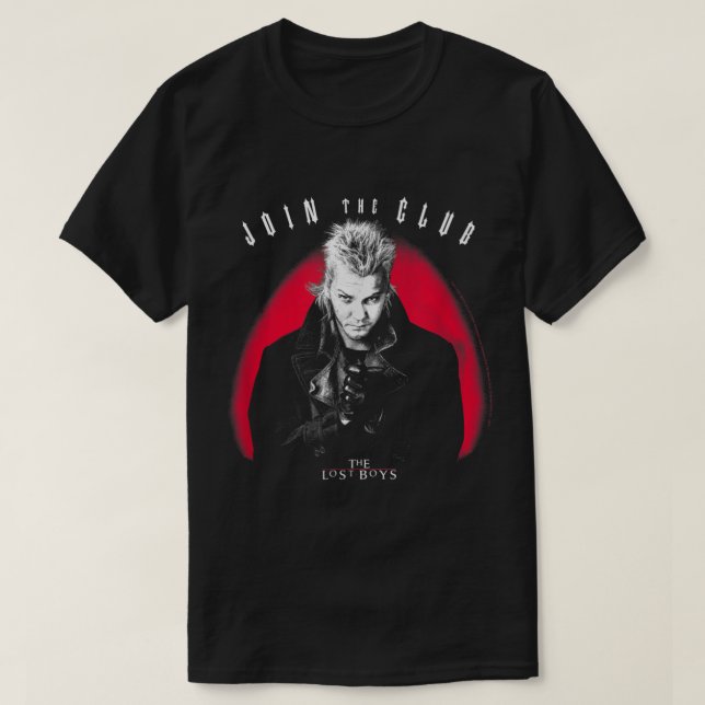 T-shirt Les garçons perdus David Rejoignez le Club (Design devant)