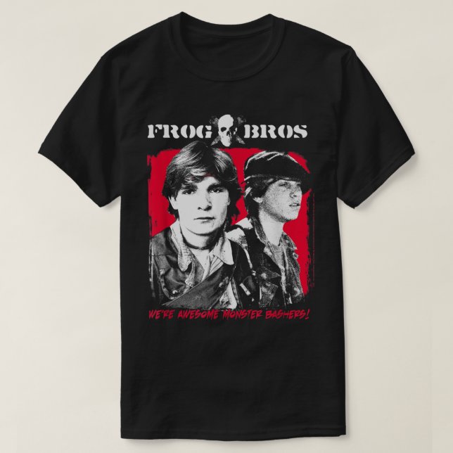 T-shirt Les Garçons perdus Frères de la grenouille Monster (Design devant)