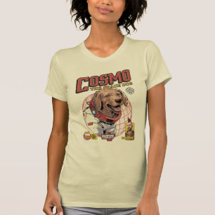 T-shirt Les Gardiens de la Galaxie Cosmo le chien de l'esp