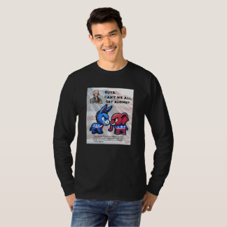 T-shirt Les gars ne pouvons-nous pas tous aller de l'avant