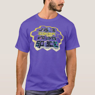 T-shirt Les geeks et les nerds aiment l'espace JWST Teles