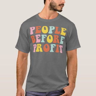 T-shirt Les gens avant le profit