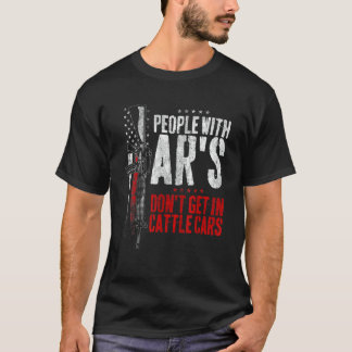 T-shirt Les Gens Avec Ar's Ne Montent Pas Dans Les Wagons 