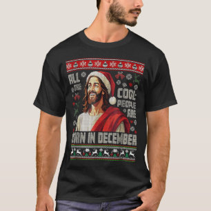 T-shirt Les gens cool sont nés en décembre Christian Noël