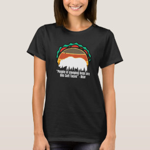 T-shirt Les Gens Dans Les Sacs À Dormir Ressemblent À Des