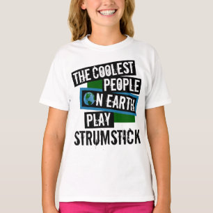 T-shirt Les gens les plus froids de la planète jouent au b