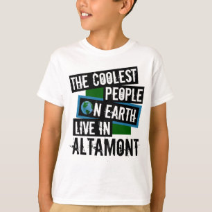 T-shirt Les gens les plus froids de la planète vivent à Al