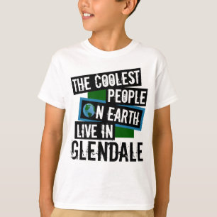 T-shirt Les gens les plus froids de la planète vivent à Gl
