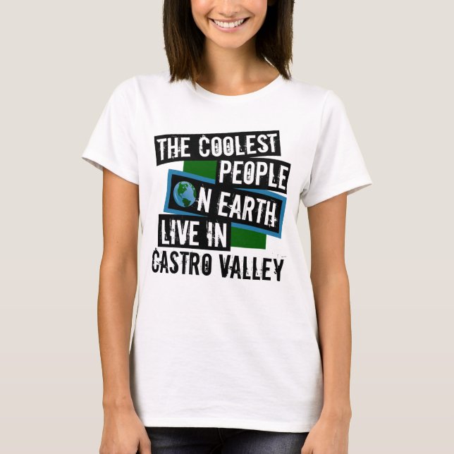 T-shirt Les gens les plus froids de la planète vivent dans (Devant)