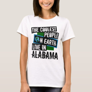 T-shirt Les gens les plus froids de la planète vivent en A