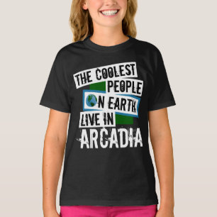 T-shirt Les gens les plus froids de la planète vivent en A