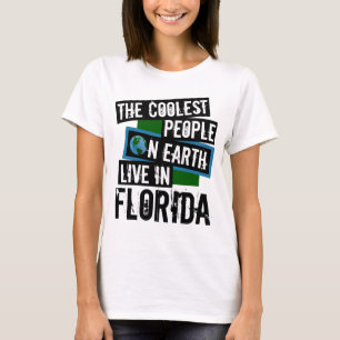 T-shirt Les gens les plus froids de la planète vivent en F
