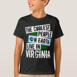T-shirt Les gens les plus froids de la planète vivent en V