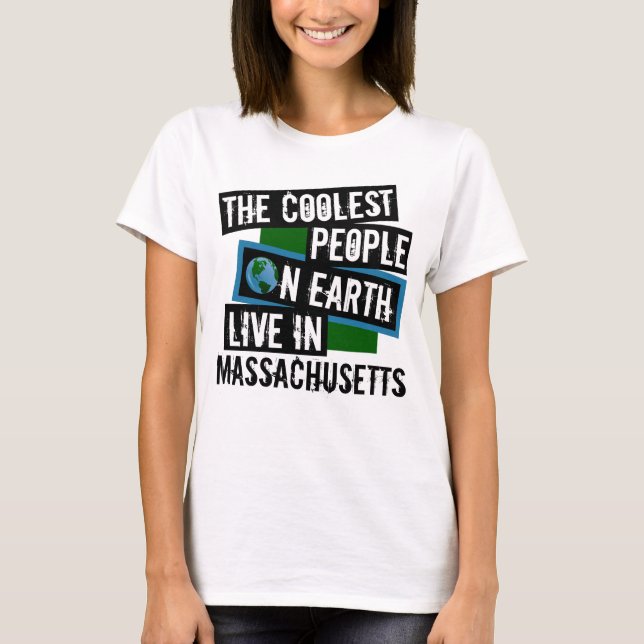 T-shirt Les gens les plus froids du monde vivent au Massac (Devant)