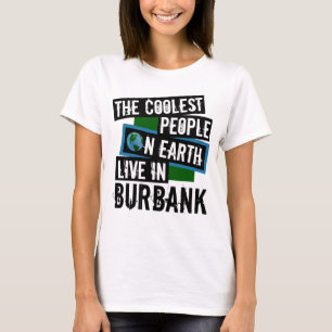 T-shirt Les gens les plus froids sur terre vivent à Burban