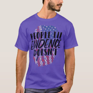 T-shirt Les gens mentent les preuves Dods médecine légale 