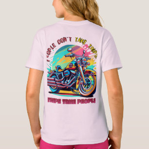 T-shirt Les gens ne prennent pas de voyage : Vélo de style